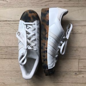 Adidas Superstar- White/Tortoise